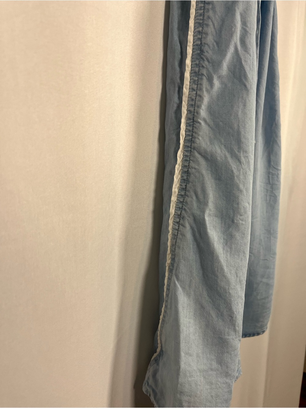 Bella Dahl light chambray wash summer mini dress sz xs - Picture 7 of 8